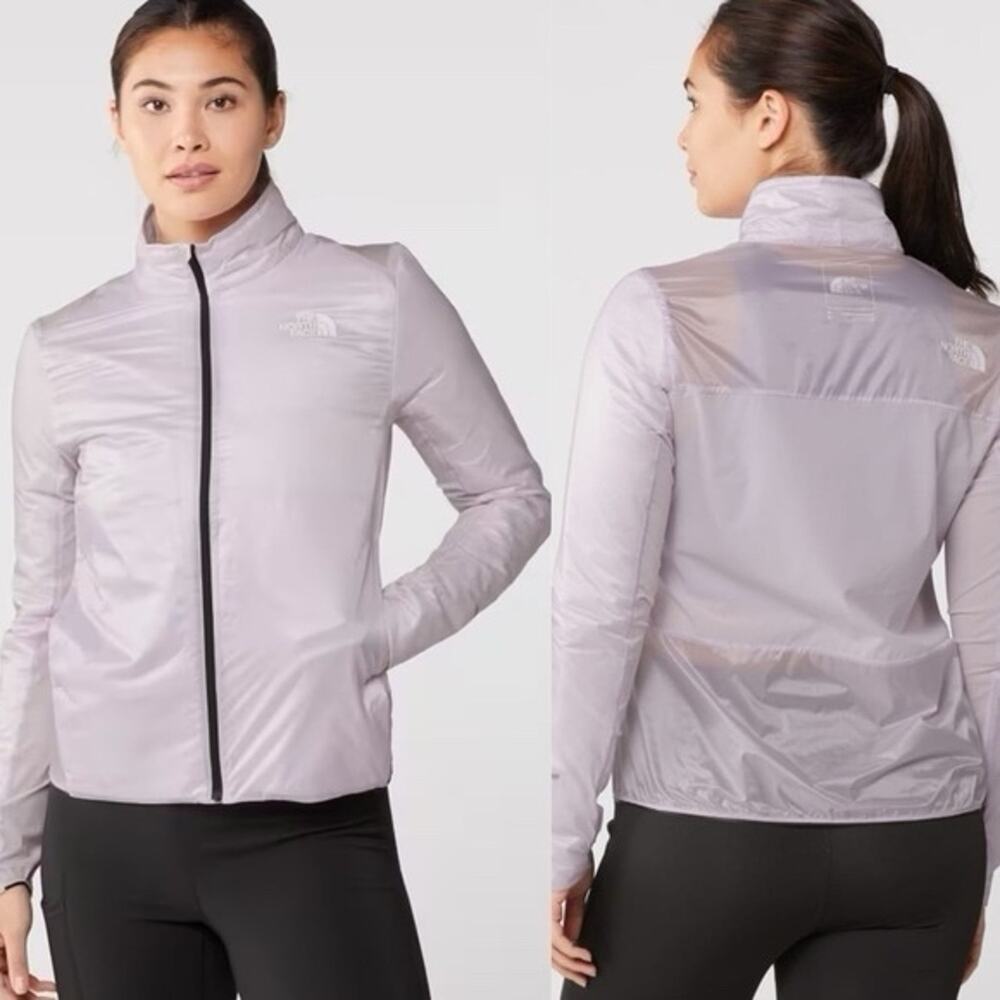 Women’s The North Face Winter Warm Hybrid Jacker Lavender Lilac Size Sm (0934)